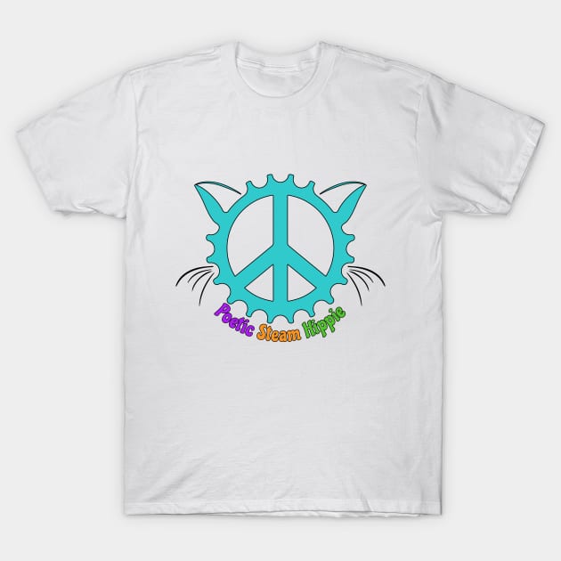 Colorful Logo T-Shirt by Steamy Hippie